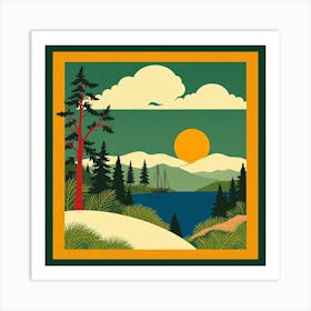 California Art Print