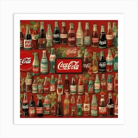 Default Default Vintage And Retro Coca Cola Advertising Aestet 1 (2) Art Print