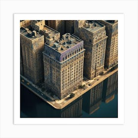 Cityscape 2 Art Print