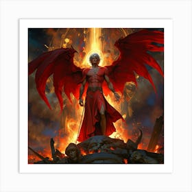 Demon Of The Gods Art Print