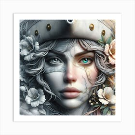 Sailor Girl 1 Art Print