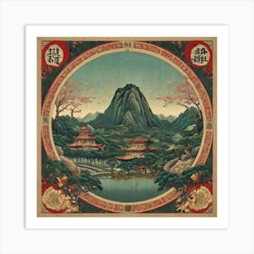 Chinese Landscape 1 Art Print