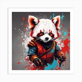 Red Panda 1 Art Print