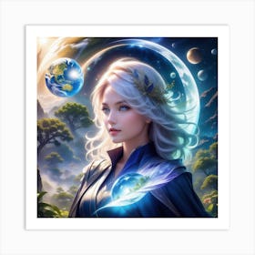 Earth Goddess Art Print