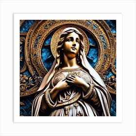Virgin Mary 41 Art Print