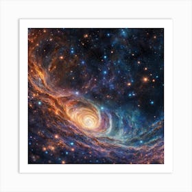 Spiral Galaxy Art Print