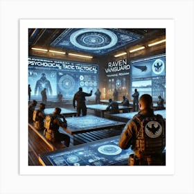 Raven Vanguard Psychological Tactical Training Art Print