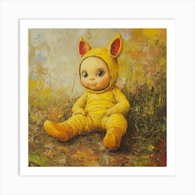 Baby Bunny Art Print