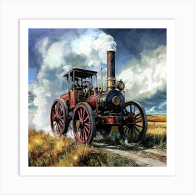 Steam Engine 2 Art Print