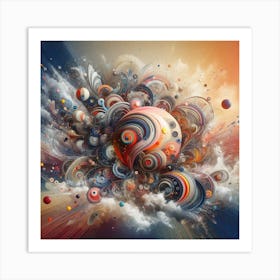 Wow world Art Print