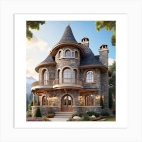 Victorian House Art Print