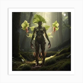 Flora Art Print