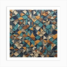 Geometric Wall Art Art Print