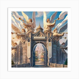 heaven door Art Print