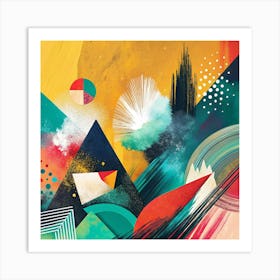 Abstract Painting 189 Art Print