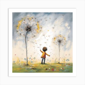 Dandelion Art Print