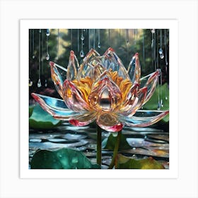 Lotus Flower Art Print