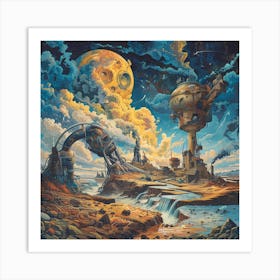 'The Planetarium' Art Print