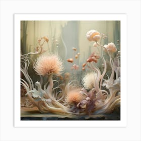 'Flora' 3 Art Print