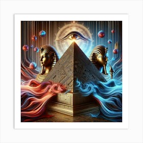 Ancient Sorcery: Delving into the Enigmatic Magic of Egypt Art Print