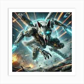 Lupine Mechs Capabilities Ignis Luporum Collective Art Print