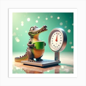 Alligator 2 Art Print