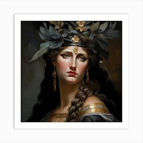 Greek Goddess 39 Art Print