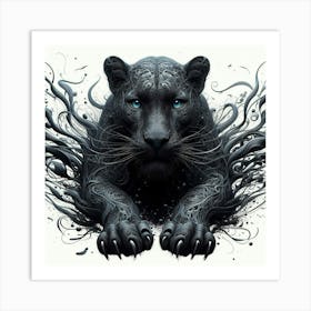 Black Panther 9 Art Print