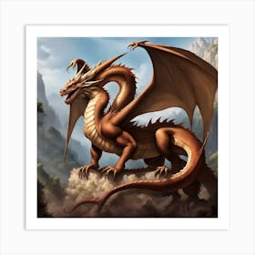 Dragon 2 Art Print