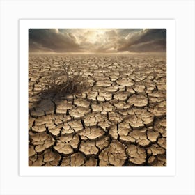 Dry Land 13 Art Print