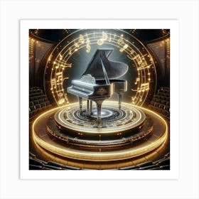 Grand Piano 1 Art Print