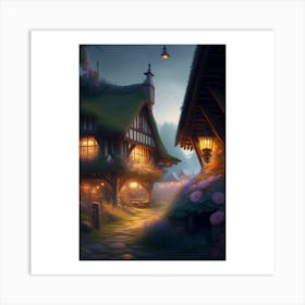 Night sky 4 Art Print