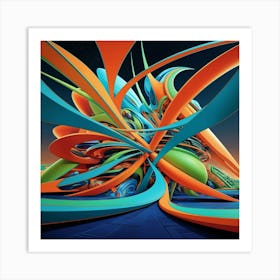 Abstract Art 23 Art Print