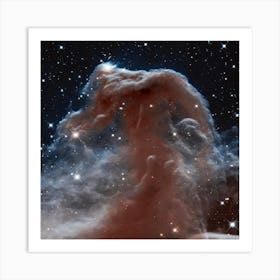 Horsehead Nebula Illuminated By Sigma Orionis, Nasa Art Print