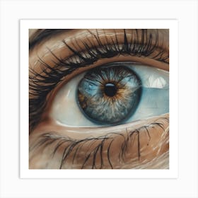 Eye Of A Woman 1 Art Print