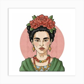 Frida Kahlo Art Print 3 Art Print