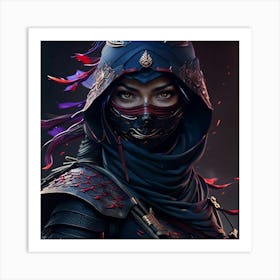 Graceful Assassin Art Print