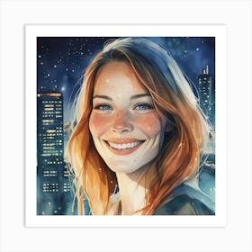 Freckles1 1 Art Print