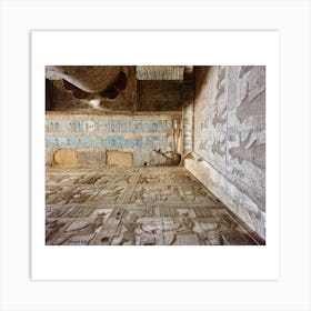 Egyptian Temple 35 Art Print