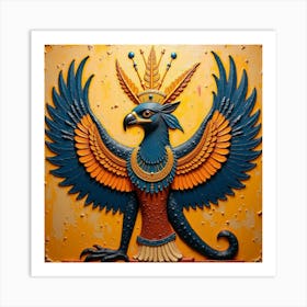 Egyptian Eagle 4 Art Print