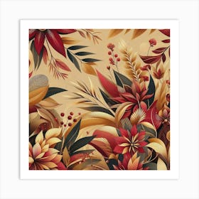 Floral Pattern Art Print