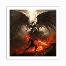 Dark Angel Art Print