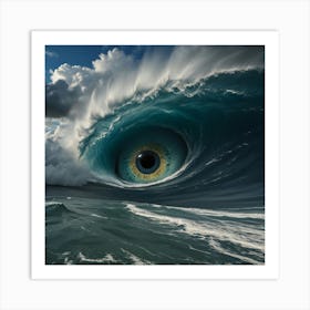 Eye Of The Ocean Art Print