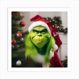 CHRISTMAS GRINCH Art Print