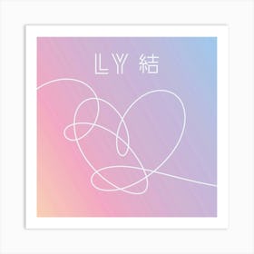 Love Yourself 結 'Answer' (by BTS) Art Print