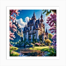 Fairytale Castle Art Print