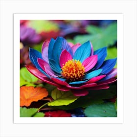 Lotus Flower Art Print