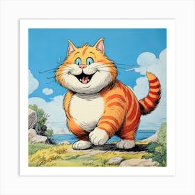 Kitty Cat Art Print