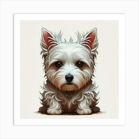 West Highland Terrier Art Print