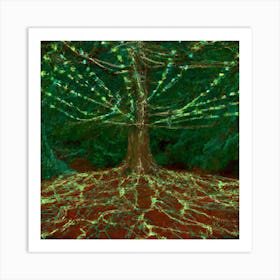 Lumiroots 003 Art Print